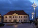 Altes Kreishaus am Markt, Ratzeburg (Herzogtum Lauenburg,Schleswig-Holstein); 30.12.2011  