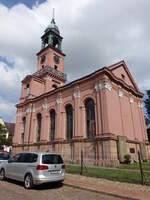 Friedrichstadt, Remonstrantenkirche, erbaut von 1852 bis 1854 (24.07.2021)