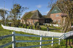 St.-Johannis-Kirche der Hallig Hooge.