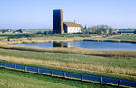 Die Alte Kirche auf der Nordseeinsel Pellworm.