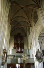 Neustadt/Holstein, Orgelempore der Ev.