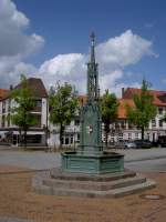 Rendsburg, Brunnen Schlossplatz (24.05.2011)