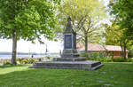 Denkmal der Sdschanze im Kurpark von Eckernfrde.