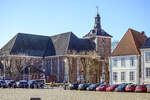 Die Christkirche in Rendsburg ist ein schlichter Backsteinbau auf dem Grundriss eines Griechischen Kreuzes nach dem Vorbild der Kopenhagener Holmens Kirke.