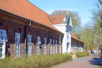 Eingang des Kulturzentrums am Niederen Arsenal in Rendsburg.