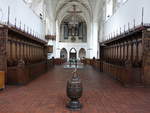 Bordesholm, Chorgesthl und Orgel in der Klosterkirche (25.09.2020)