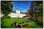 Schloss Gottorf in Schleswig an der Schlei, im Herbst.