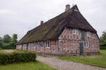 Erste Station im Unewatter Landschafstmuseum Angeln ist der Marxenhof, ein Bauernhof aus Sderbarup im sdlichen Angeln.