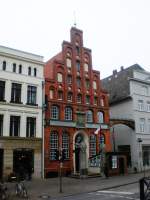 Das Schiffergesellschaftsgebude in der Lbecker Altstadt.(24.10.2009)