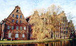 Alte Speicher am Holstentor in Lbeck.