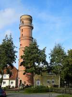 In Lbeck-Travemnde an der Lbecker Bucht steht der lteste Leuchtturm Deutschlands.