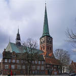 Die 1334 als Kirche der Seefahrer und Fischer geweihte Jakobikirche.