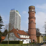 Deutschlands dienstältester Leuchtturm steht in Travemünde und ist heute ein Museum.