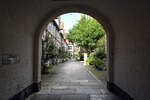 Durchgang zum Fchtingshof in der Lbecker Innenstadt.