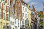 Huser an der Engelsgrube in der Lbecker Altstadt.