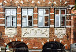 Hansestadt Lbeck - Fassade an der Mengstrae.