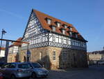 Eisenach, Creutznacher Haus am Markt, erbaut ab 1507 durch Kaufmann Conrad Creutznacher (17.03.2024)