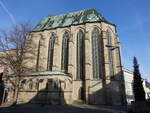 Erfurt, Chor der Barferkirche, Wiederaufbau 1950 (10.04.2023)