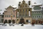 ERFURT, Fischmarkt im Winter 2003