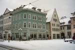 ERFURT, Fischmarkt im Winter 2003