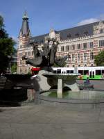 Erfurt, Angerplatz mit Postamt (12.06.2012)