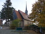 Gschwitz, evangelische Kirche, erbaut 1752 (20.10.2022)