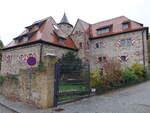 Schloss Lobeda, erbaut ab 1480 durch Friedrich von Lunderstedt, 2012 Umbau zu einer Wohnanlage (22.10.2022)