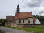 Naundorf, evangelische Dorfkirche, romanische Kirche erbaut im 13.