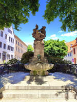 Altenburger Skatbrunnen.