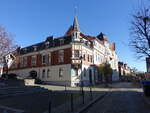 Dingelstdt, Rathaus in der Geschwister Scholl Strae (13.11.2022)
