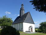 Gottesgrn, evangelische Kirche, erbaut 1657 (25.06.2023)