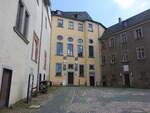 Greiz, Innenhof am oberen Schloss, erbaut im 18.