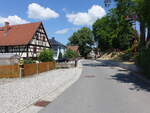 Mosen, Fachwerkhuser an der Ortsstrae (25.06.2023)