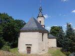 Teichwolframsdorf, evangelische Kirche, erbaut von 1773 bis 1776 (25.06.2023)