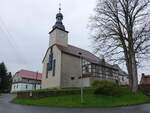 Wenigenauma, evangelische Kirche, erbaut 1719 (29.04.2023)