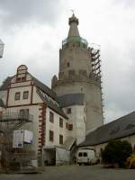 Weida, Osterburg, erbaut von 1163 bis 1193, Sitz der Vögte von Weida (13.06.2012)