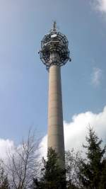 Funkturm am Kuhbergturm Vogtland.