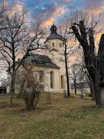 Ein Blick auf die Stadtkirche in Triebes.