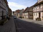 Ummerstadt, Fachwerkhuser in der Marktstrae (10.06.2012)