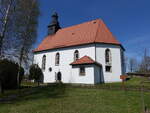 Brnn, evangelische Dorfkirche, erbaut von 1670 bis 1672 (09.05.2021)