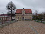 Roleben, Rathausgebude am Schulplatz (08.04.2023)