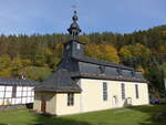 Reichenbach, evangelische Kirche, erbaut bis 1726 (17.10.2022)