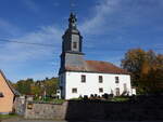 Trbnitz, evangelische Kirche, erbaut ab 1792 (20.10.2022)