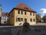 Eisenberg, Stadtmuseum im Kltznerschen Haus am Marktplatz (22.10.2022)