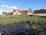 Lindau (Heideland), Bauernhof am Dorfteich (22.10.2022)