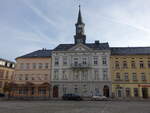 Bad Lobenstein, Rathausgebäude am Marktplatz (17.10.2022)