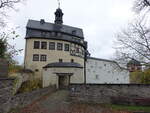 Torhaus von Schloss Burgk, erbaut ab 1403 durch Heinrich II.