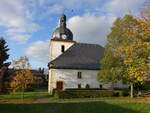 Oppurg, evangelische Kirche, erbaut im 17.