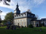 Braunsdorf, evangelische Kirche, erbaut 1806 (17.10.2022)