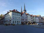 Saalfeld/Saale, Huser am Marktplatz (17.10.2022)